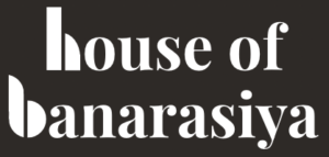 House of Banarasiya full logo in elegant black and white typography